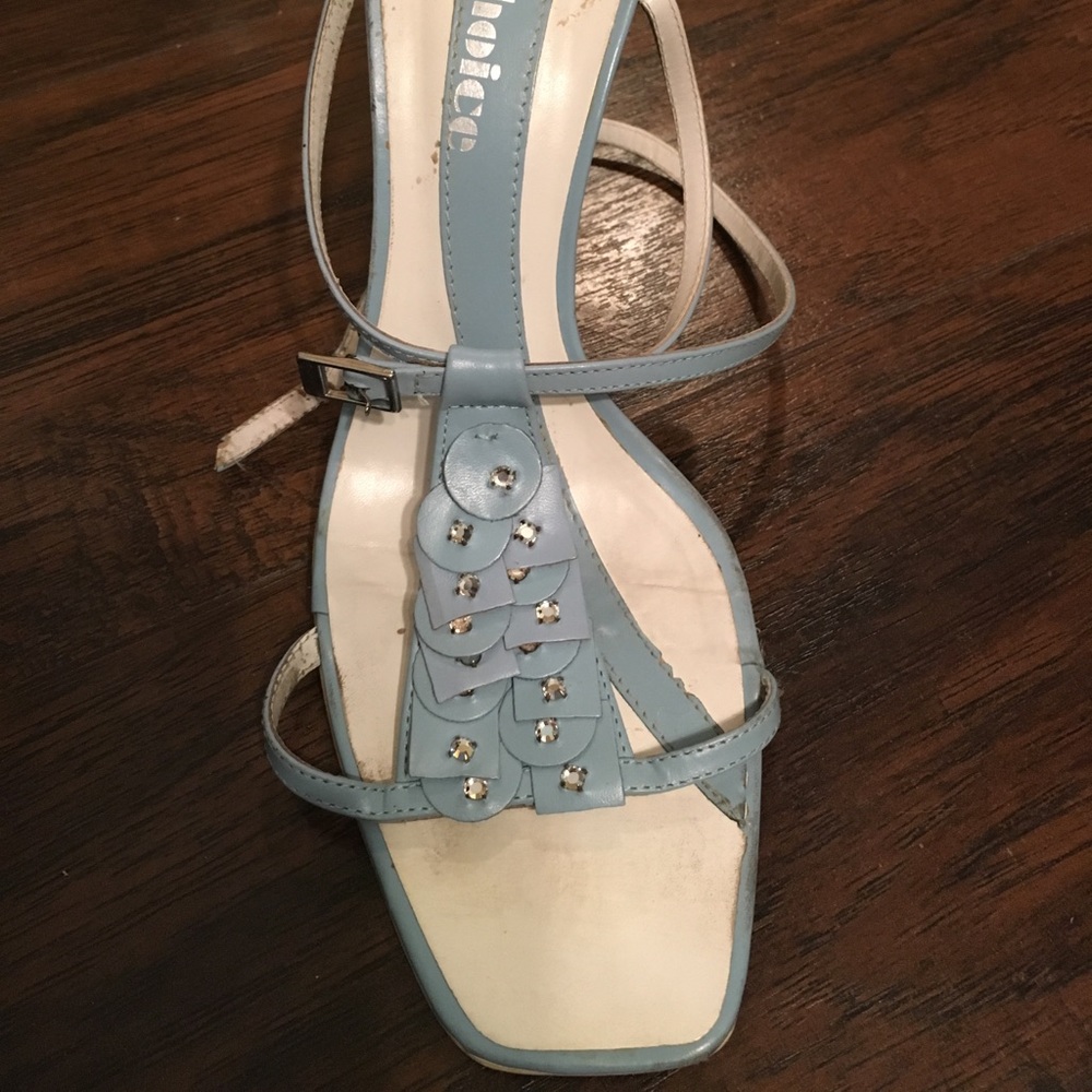 Blue heels